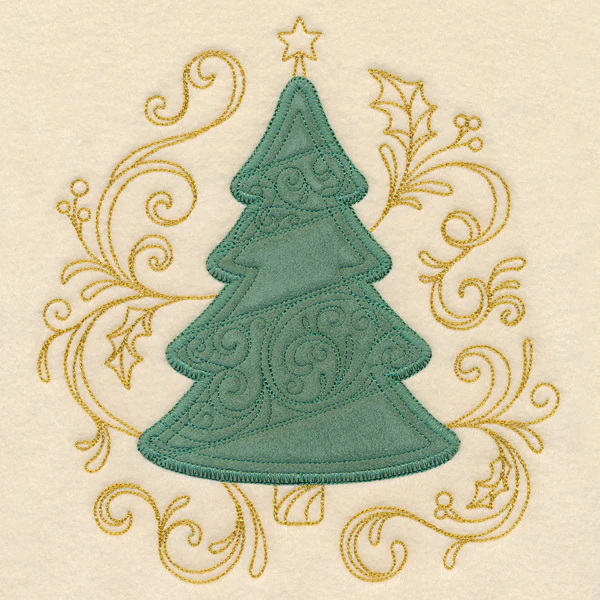 Christmas Memories - Tree (Heirloom Applique) - Image 6