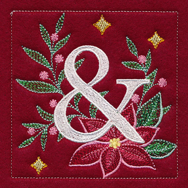 Christmas Merry & Bright Ampersand - Image 17