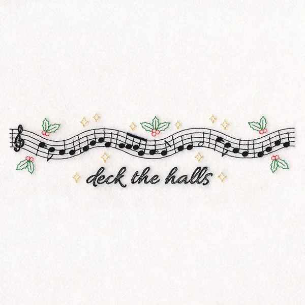 Christmas Music Borders - Deck the Halls - Image 2