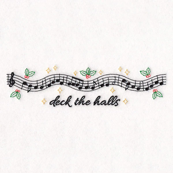 Christmas Music Borders - Deck the Halls - Image 4