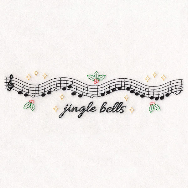 Christmas Music Borders - Jingle Bells - Image 5