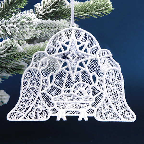 Christmas Nativity Treasures - Holy Family (Lace) - Image 5