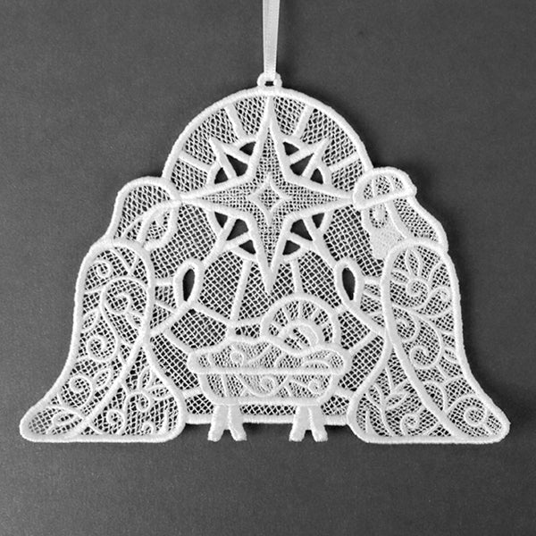 Christmas Nativity Treasures - Holy Family (Lace) - Image 7