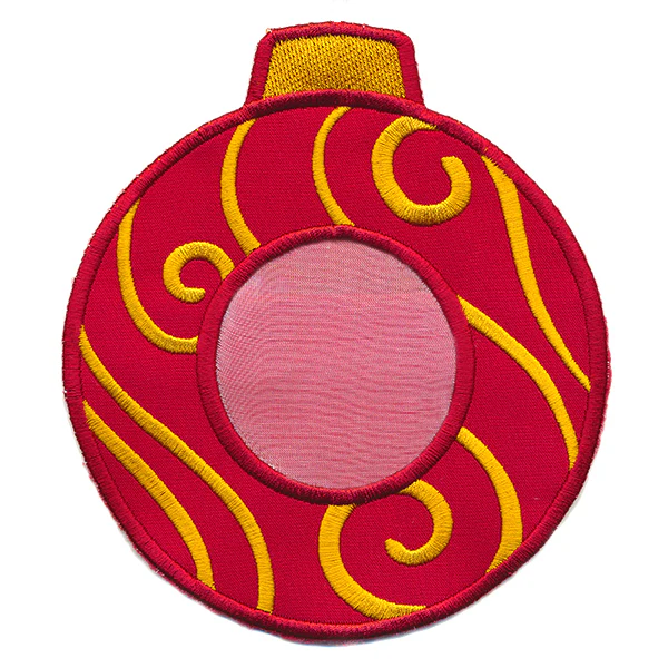 Christmas Ornament Candy Holder (In-the-Hoop) - Image 2