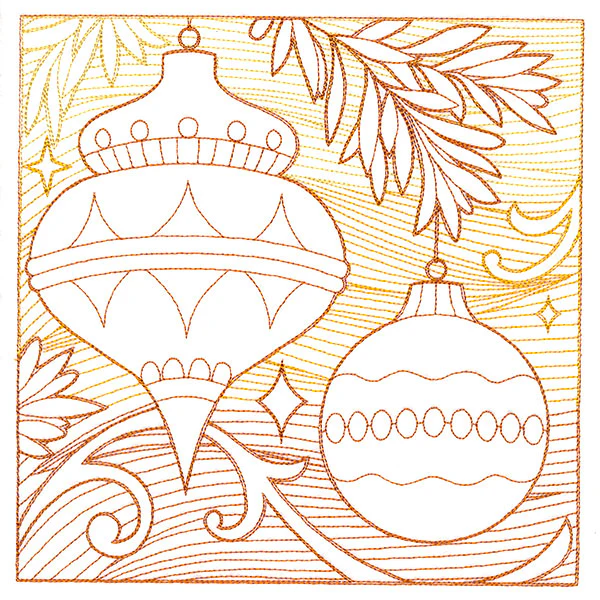Christmas Ornament Etching