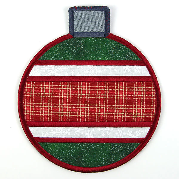 Christmas Ornament Trivet (In-the-Hoop) - Image 8