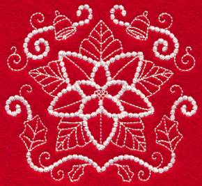 Christmas Poinsettia (Candlewicking) - Image 5