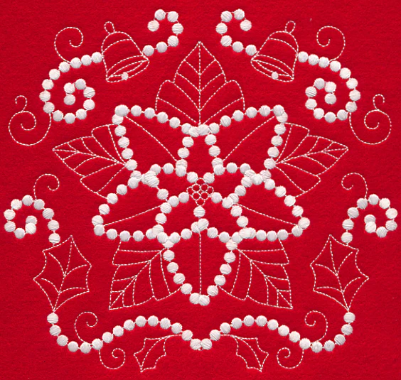 Christmas Poinsettia (Candlewicking) - Image 6
