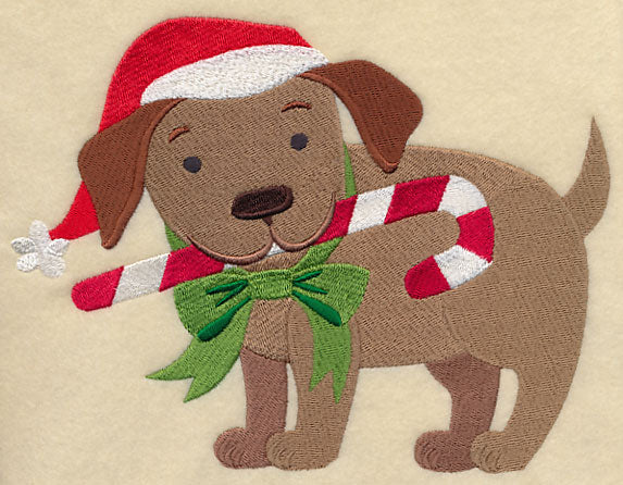 Christmas Puppy & Candy Cane - Image 4