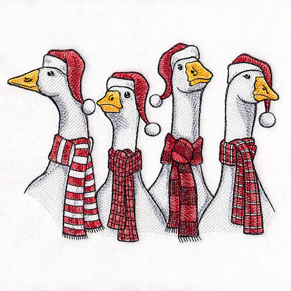 Christmas Quackery Geese - Image 2
