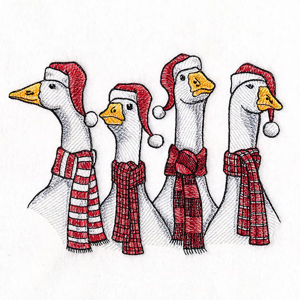 Christmas Quackery Geese - Image 3