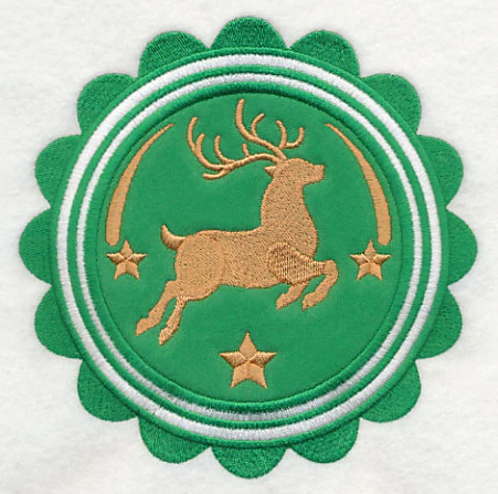 Christmas Reindeer Stamp (Applique) - Image 3