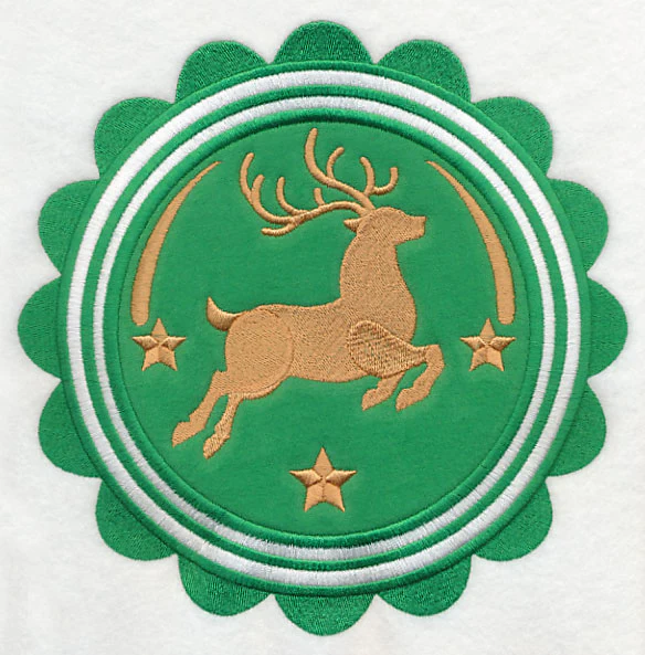 Christmas Reindeer Stamp (Applique) - Image 6