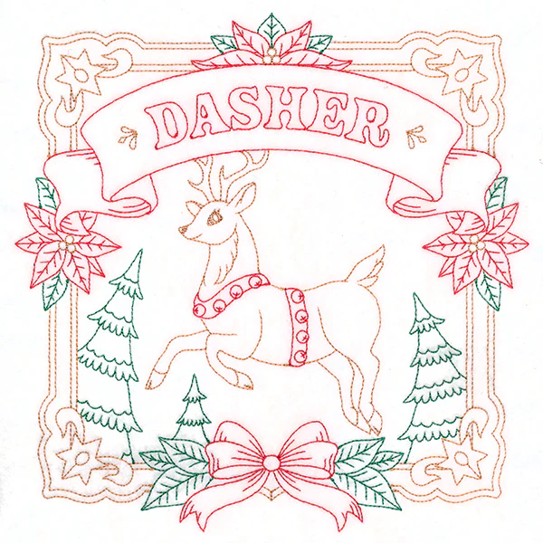 Christmas Reindeer Team - Dasher - Image 13
