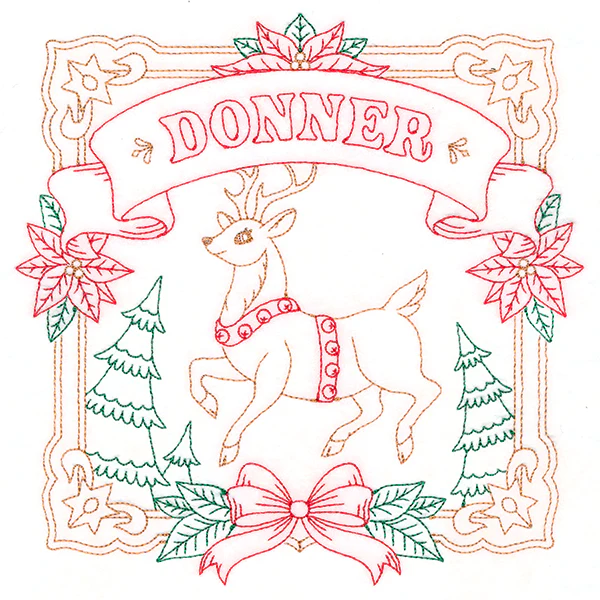 Christmas Reindeer Team - Donner - Image 4