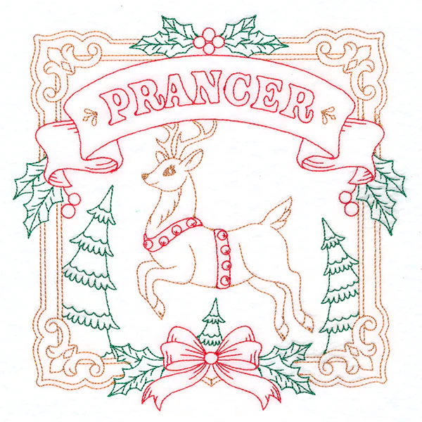 Christmas Reindeer Team - Prancer - Image 4