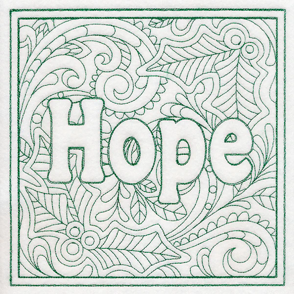 Christmas Spirit Quilting - Hope (Double Run)