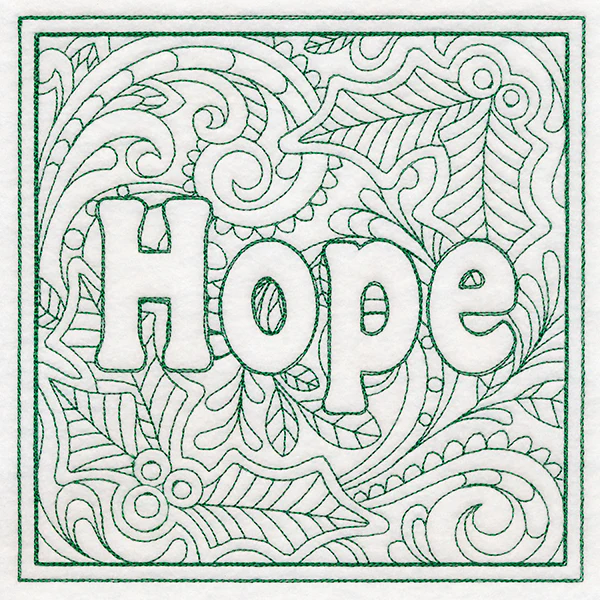 Christmas Spirit Quilting - Hope (Double Run) - Image 2