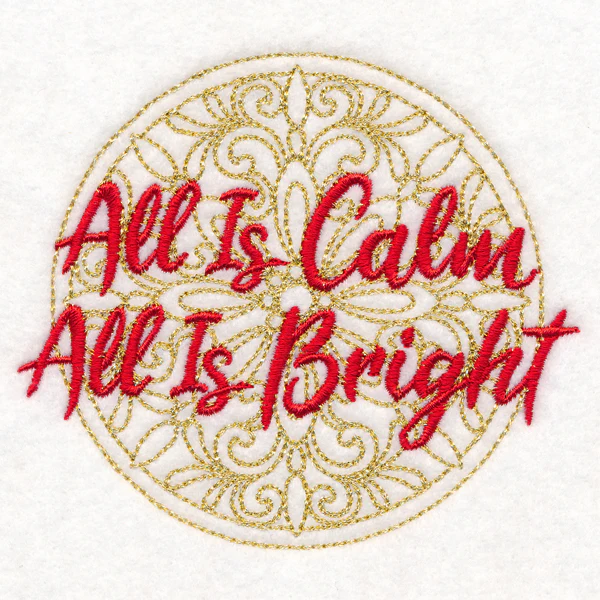 Christmas Spirited Sayings - All Is Calm, All Is Bright - Image 5