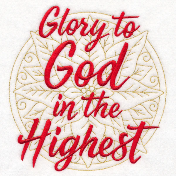 Christmas Spirited Sayings - Glory to God in the Highest - Image 2