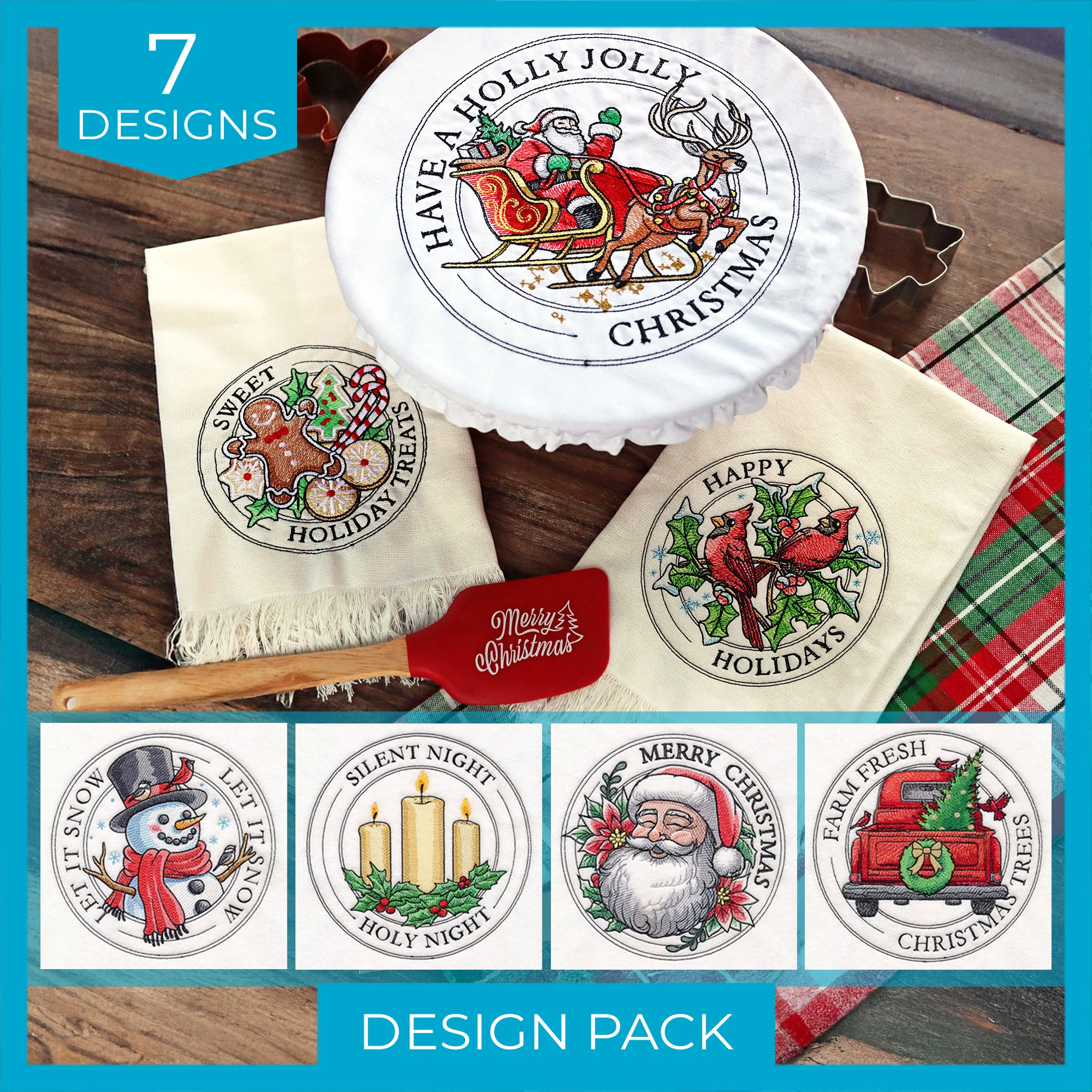 Christmas Stamps Design Pack - Image 3