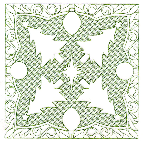 Christmas Traditions - Tree (Trapunto) - Image 11