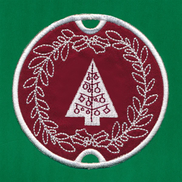Christmas Tree Gift Topper (In-the-Hoop)