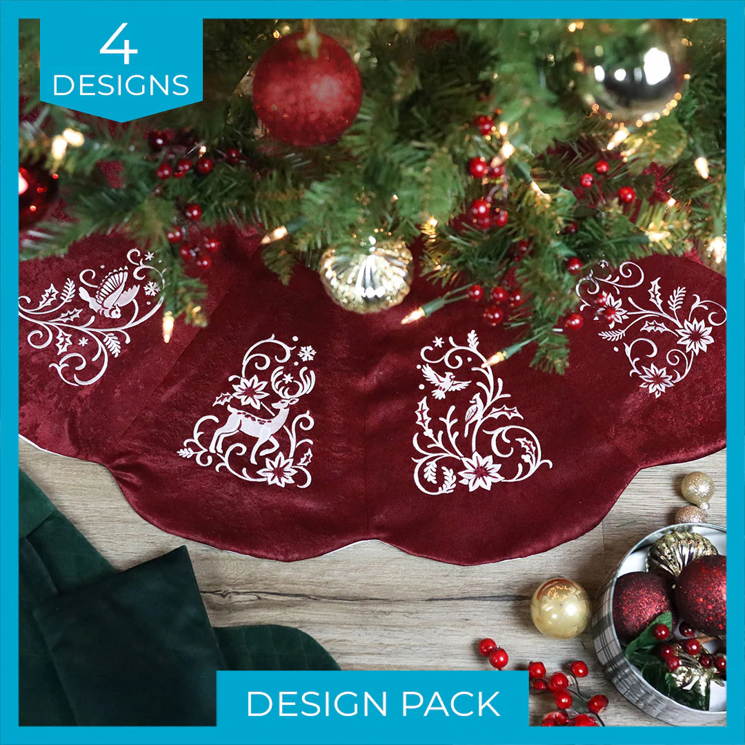 Christmas Tree Skirt Design Pack - Image 8
