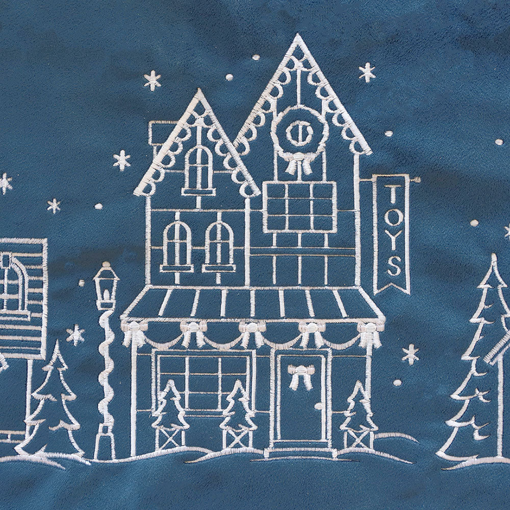 Christmas Village Store (Whitework)