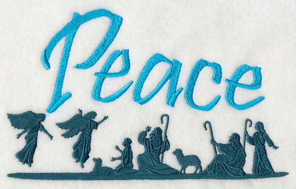 Christmas Wish Silhouette - Peace - Image 3