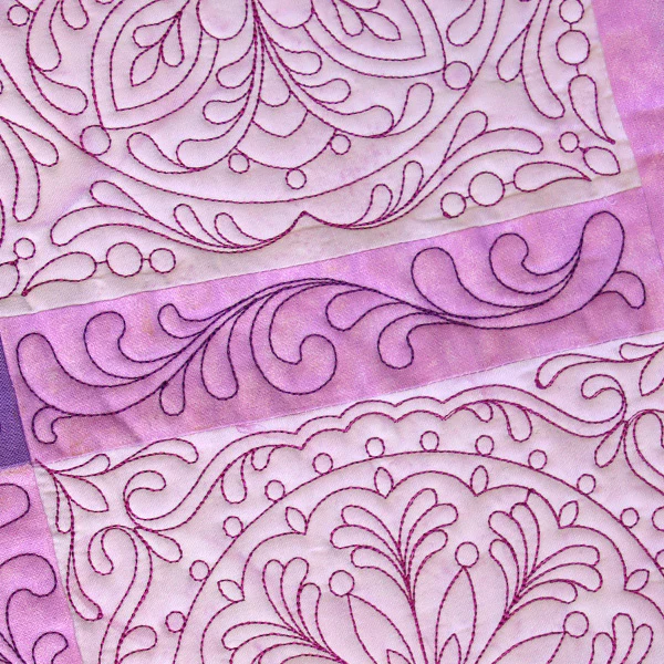 Circle & Texture Quilting - Narrow Border (Double Run) - Image 2