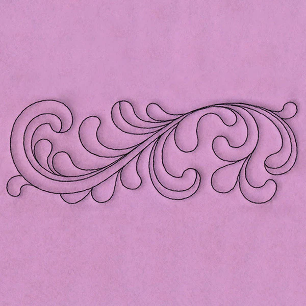 Circle & Texture Quilting - Wide Border (Double Run) - Image 3