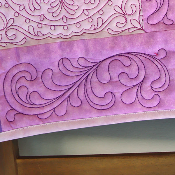 Circle & Texture Quilting - Wide Border (Double Run) - Image 6