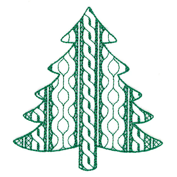 Classic Cable Pattern Tree - Image 7