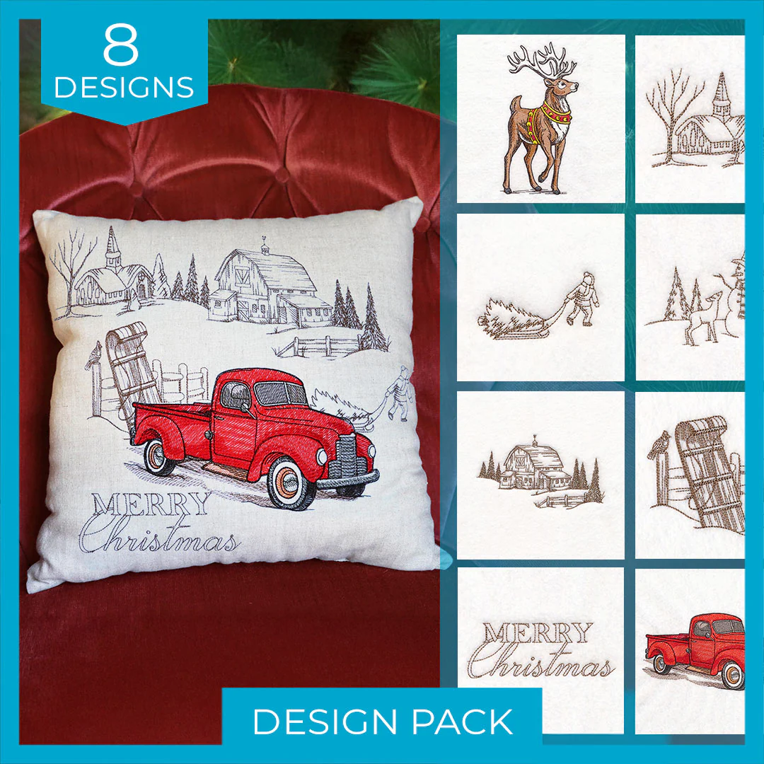Classic Christmas Collage Design Pack - Image 8