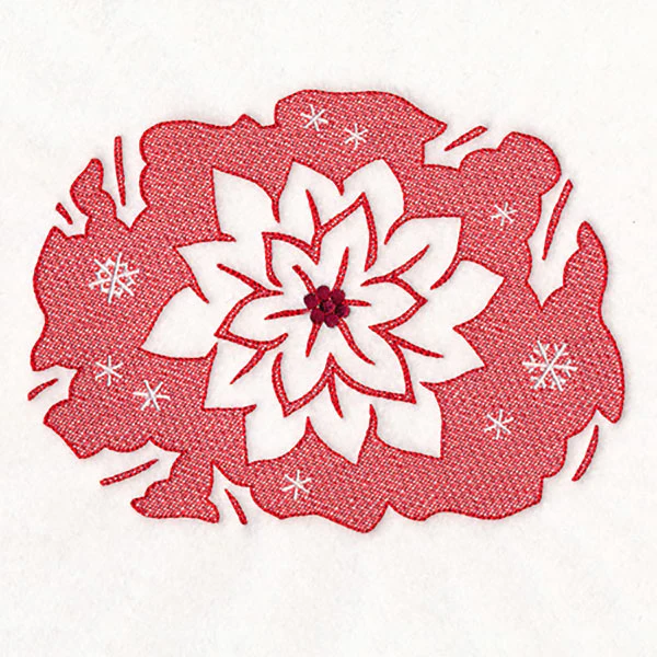 Classic Christmas - Poinsettia (Embossed) - Image 5