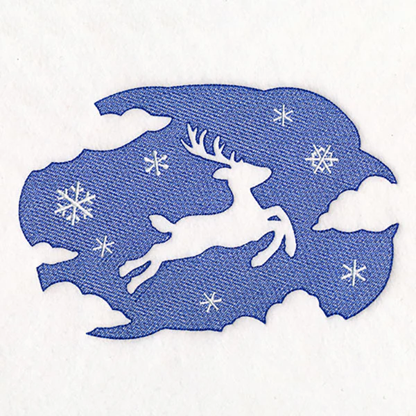 Classic Christmas - Reindeer (Embossed) - Image 2