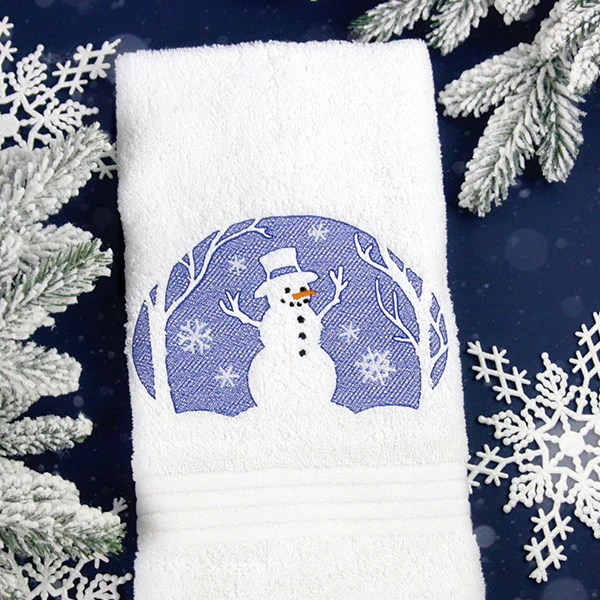 Classic Christmas - Snowman (Embossed) - Image 5