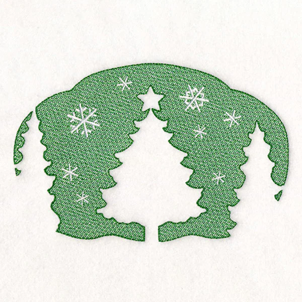 Classic Christmas - Tree (Embossed) - Image 10