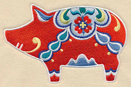 Classic Dala Pig