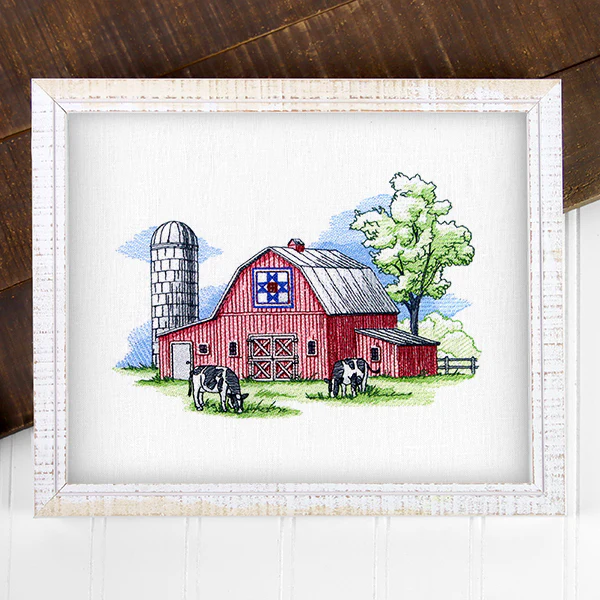 Classic Spring Barn Scene - Image 4