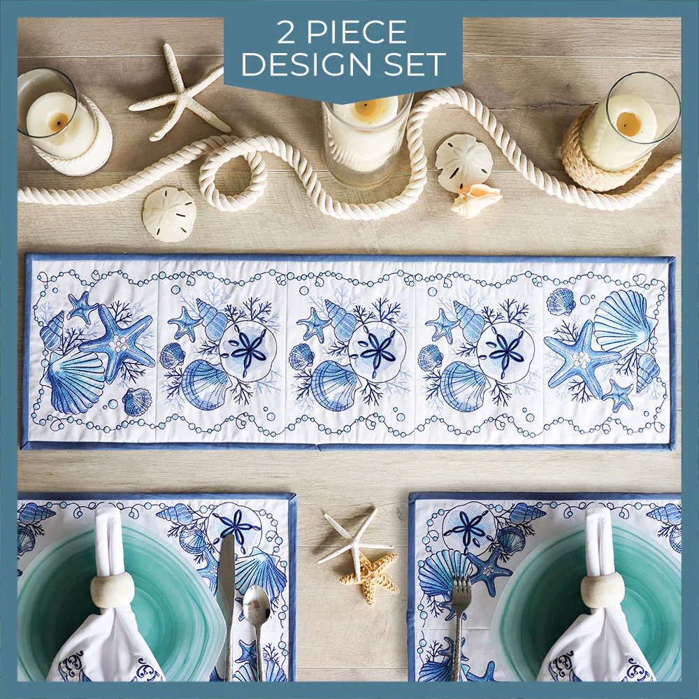 Coastal Charm Table Runner Set - Image 14