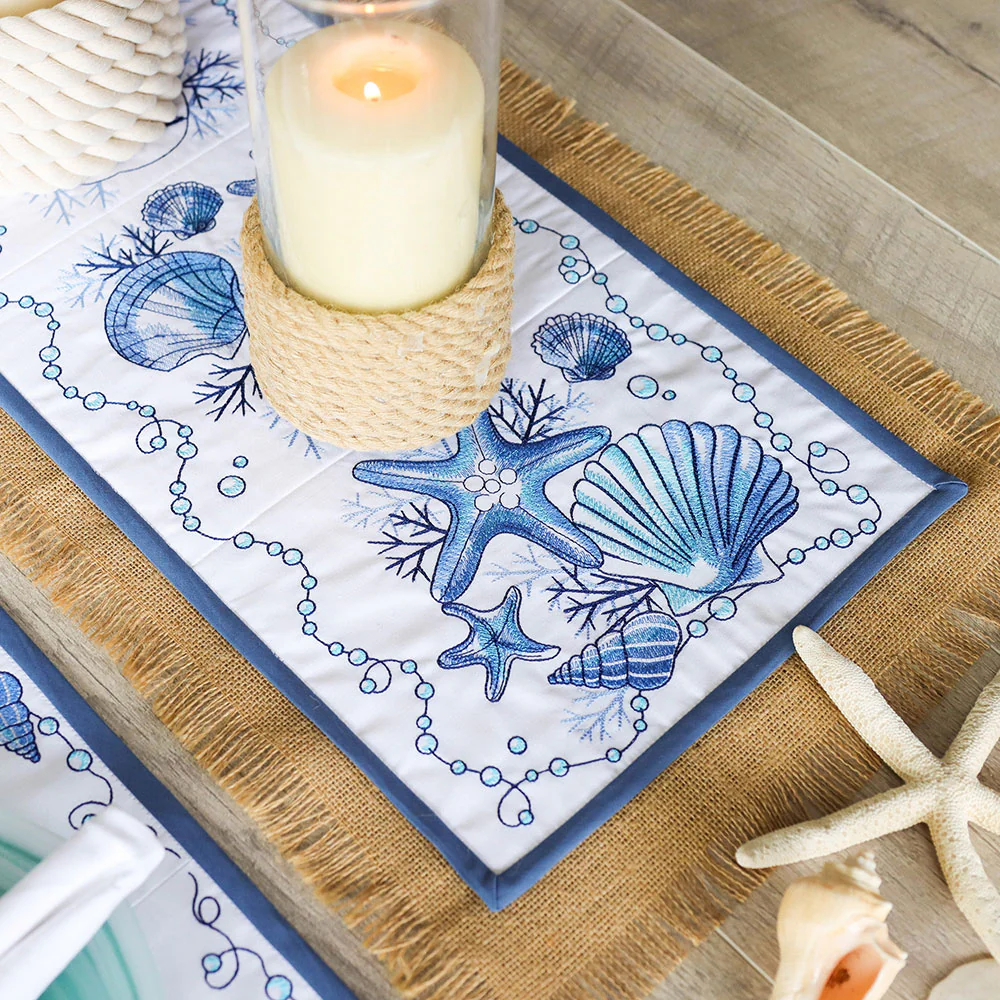 Coastal Charm Table Runner Set - Image 3