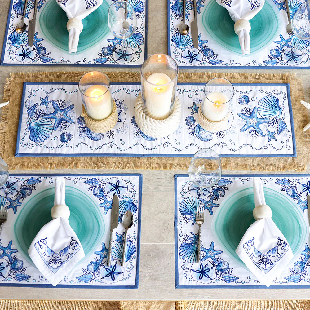 Coastal Charm Table Runner Set - Image 5