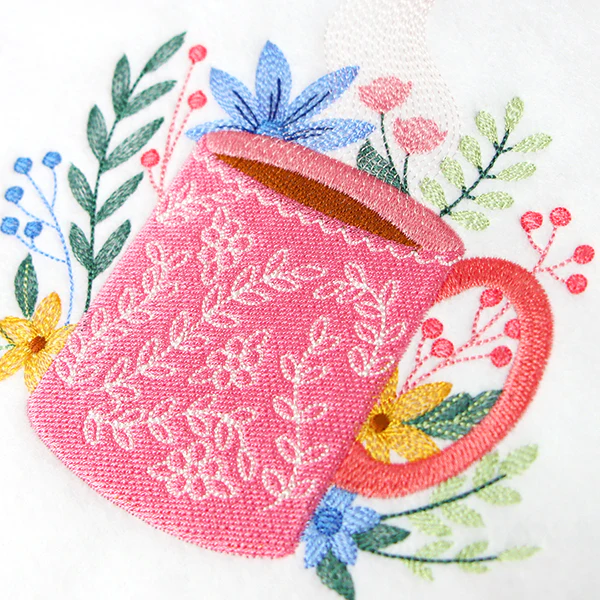 Coffee Time and Blooms - Image 4