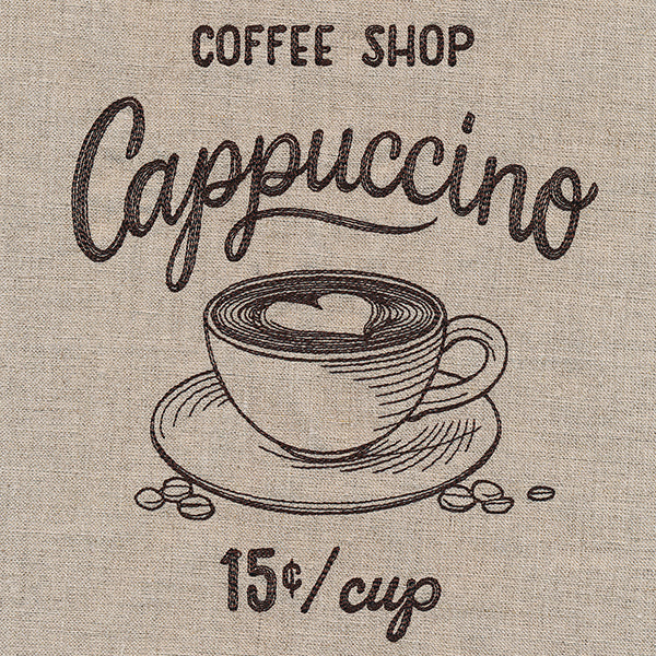 Coffeehouse Sign - Cappuccino - Image 2