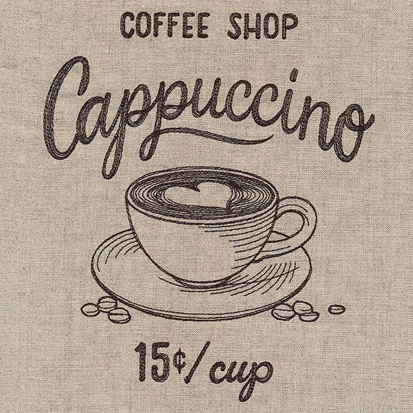 Coffeehouse Sign - Cappuccino - Image 5