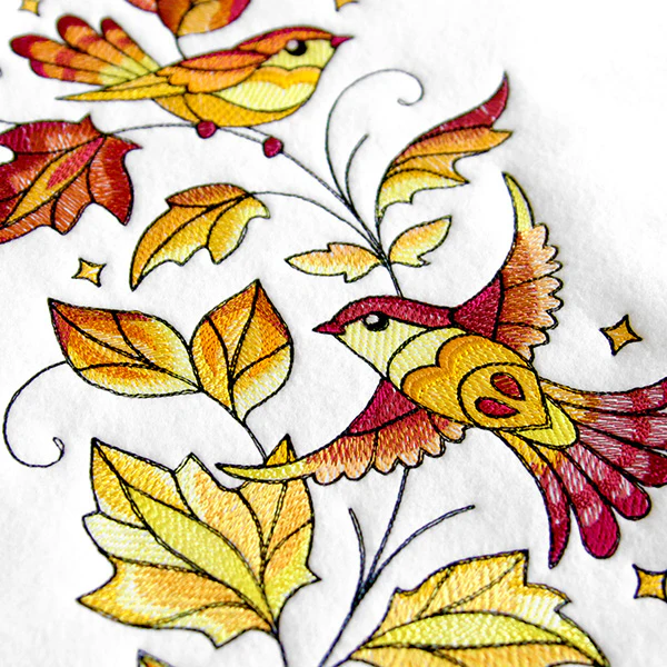 Color Theory Birds in Autumn - Image 10