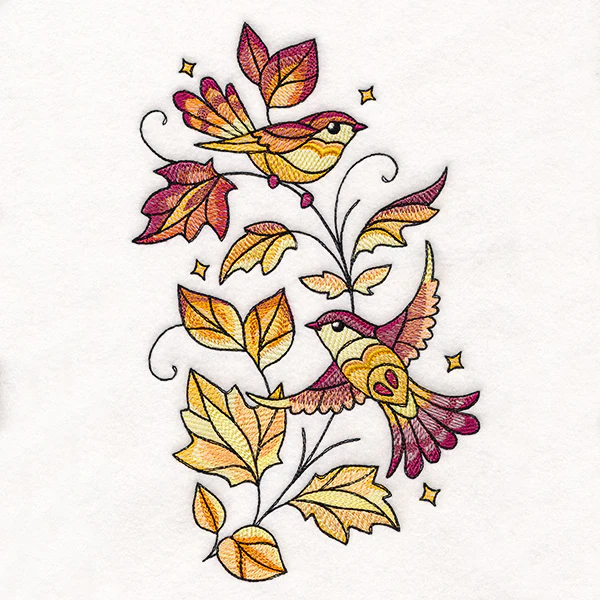 Color Theory Birds in Autumn - Image 3