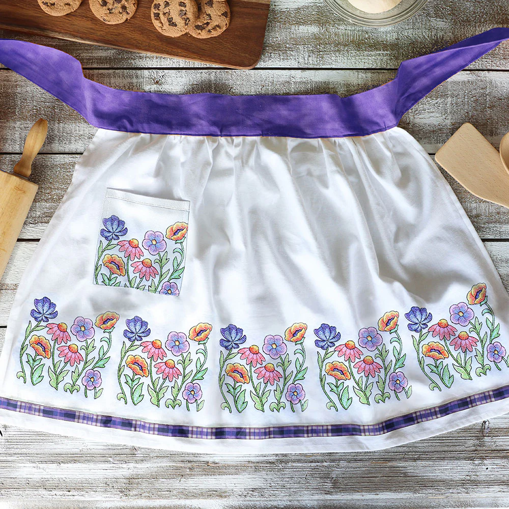 Color Theory Floral Square Border - Image 3